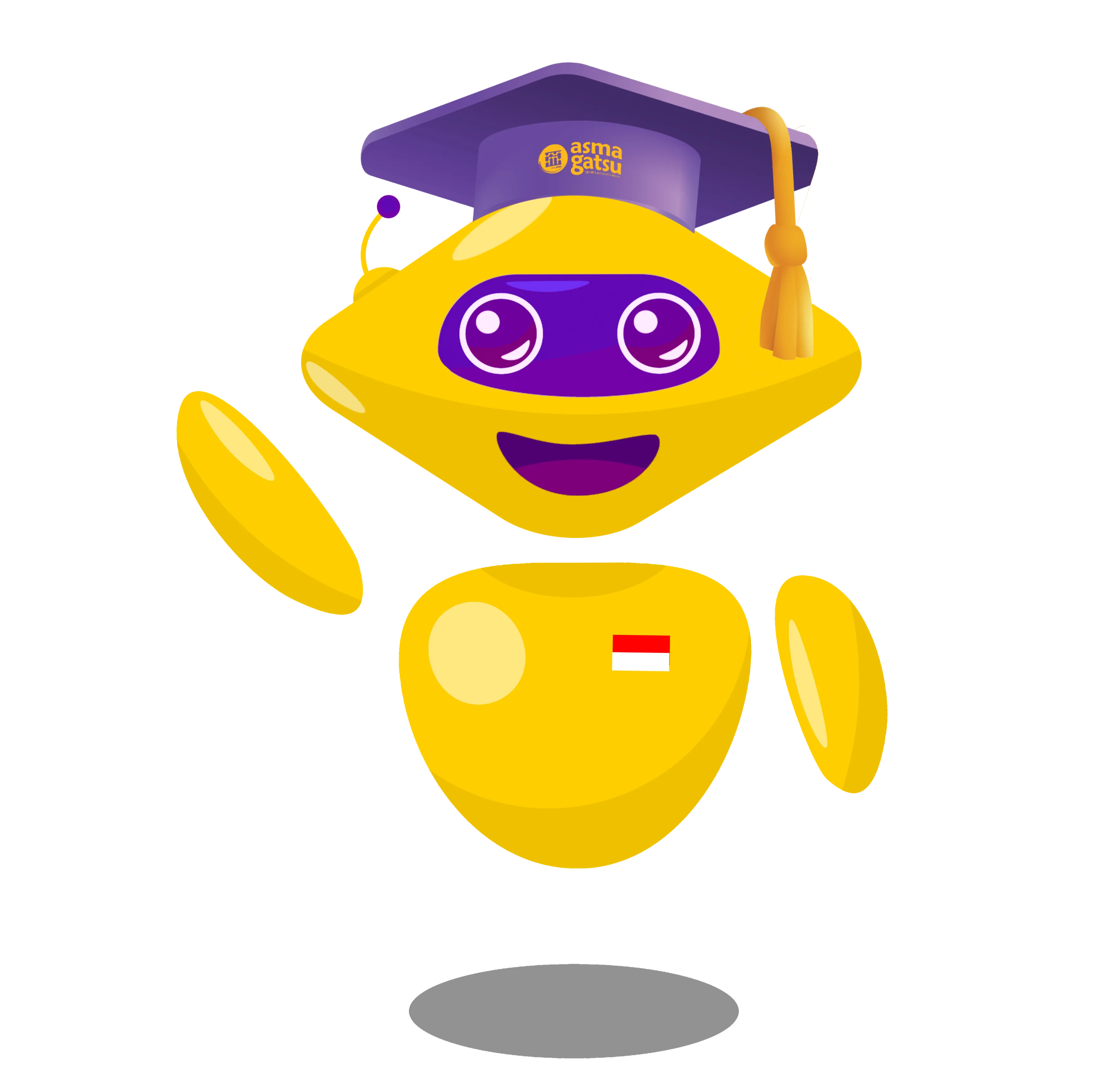 Maskot Gatsu Edu.id